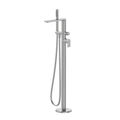 HORIZON NICKEL BRUSHED Bateria wannowa wolnostojąca MOBI